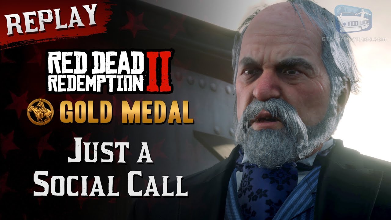 RDR2 PC - Mission #70 - Just a Social Call [Replay & Gold Medal]