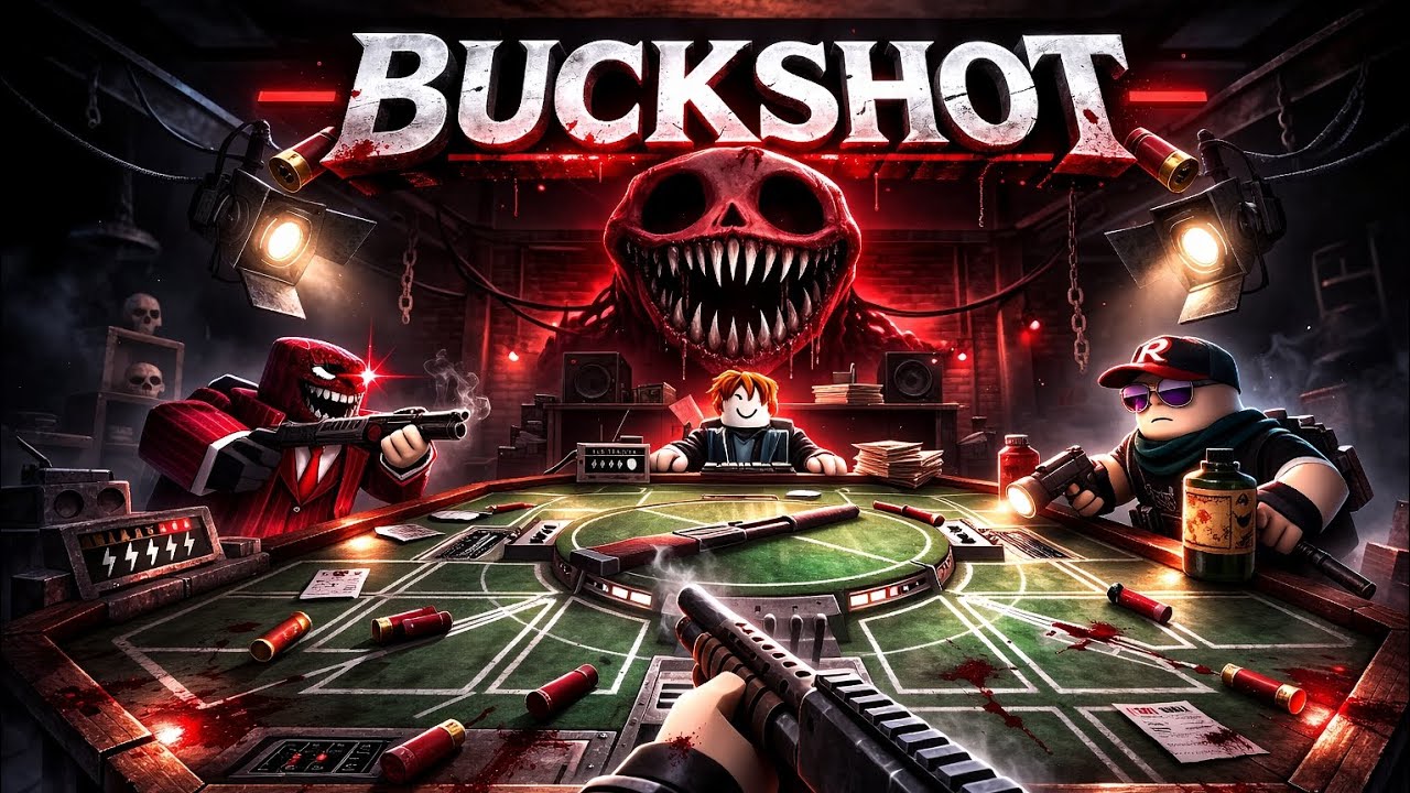 TEMBAK ATAU DITEMBAK|BUCKSHOT [ROBLOX MALAYSIA]