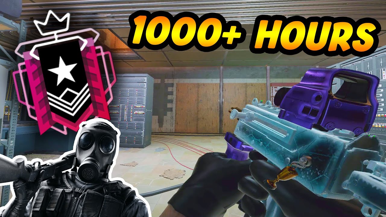 This is what 1000+ hours of Smoke in Rainbow Six Siege looks like