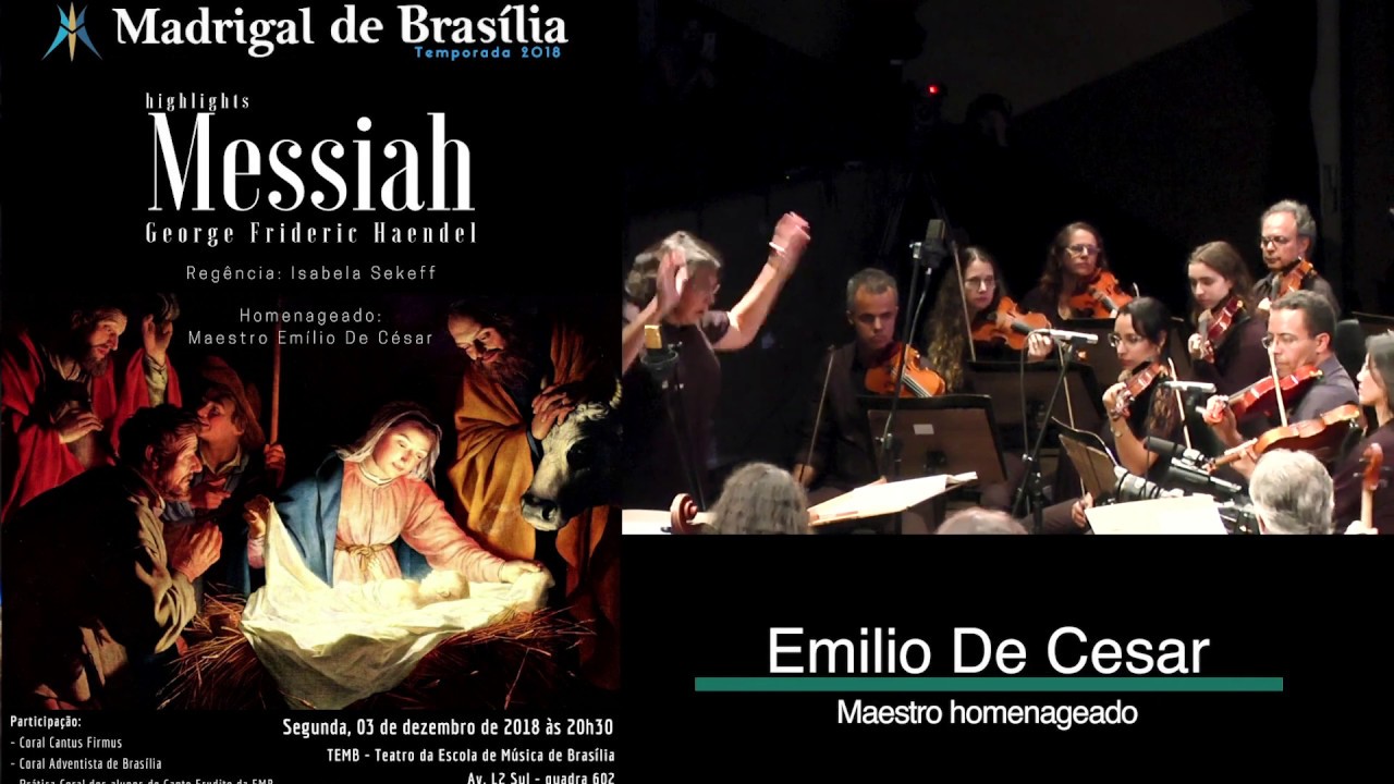 Madrigal de Brasília 2018 - Messias Haendel - And He shall purify