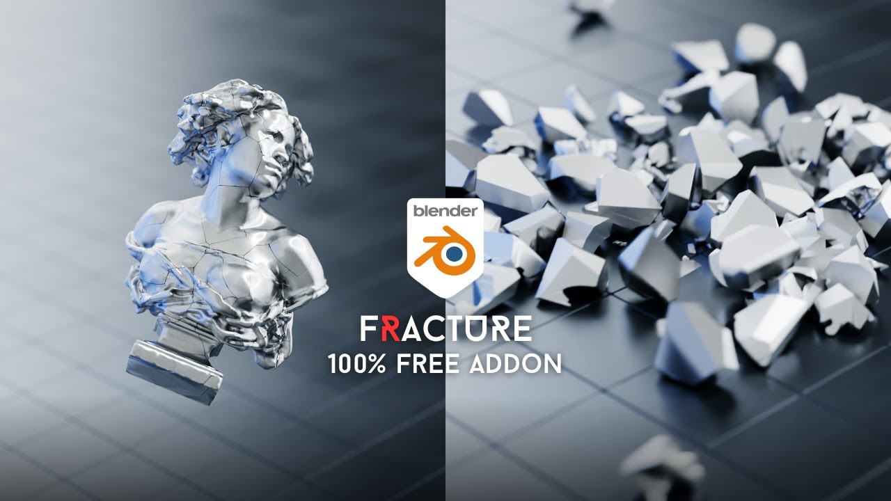 How to break objects in blender