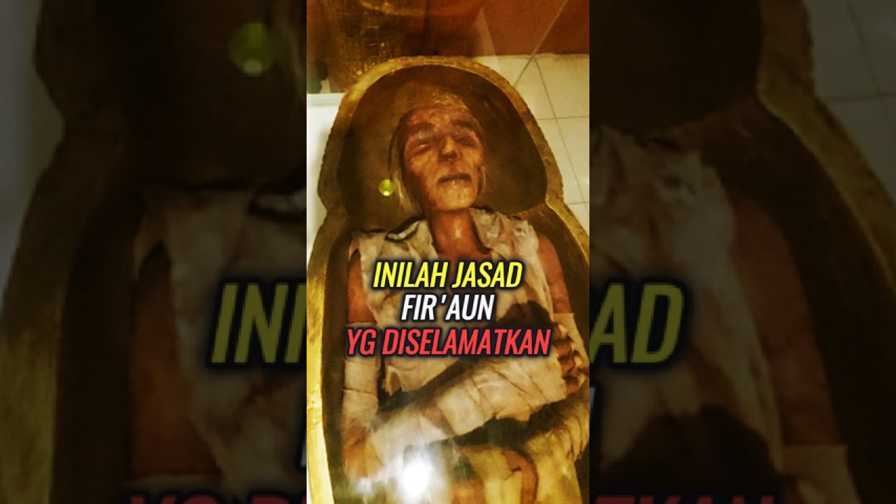 😱Inilah Jasad Firaun yang diselamatkan!