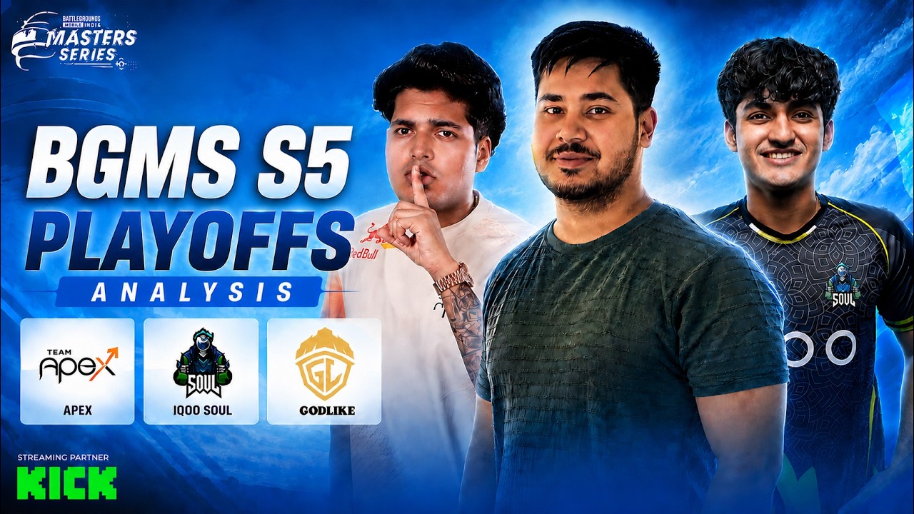 BGMS SEASON 5 PLAYOFFS | OR PURE DOMINATION🔥| BGMS 2026 Analysis