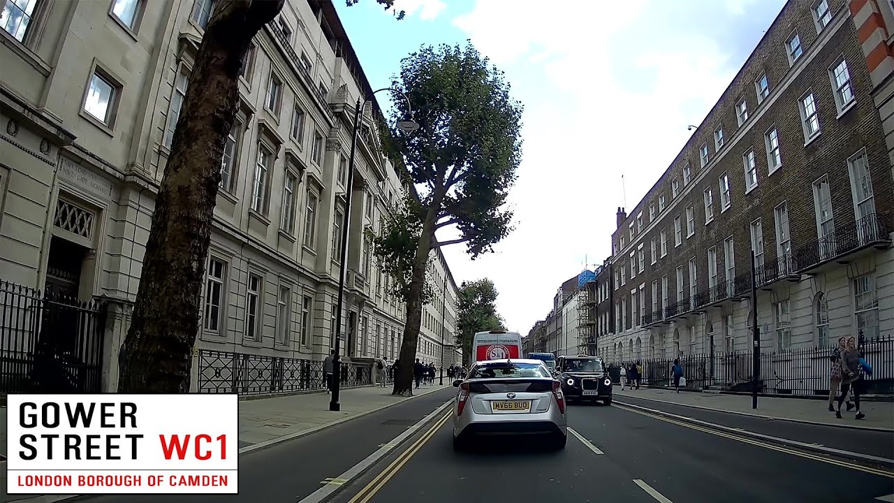 A Drive Through London Gower Street (Fiztrovia)