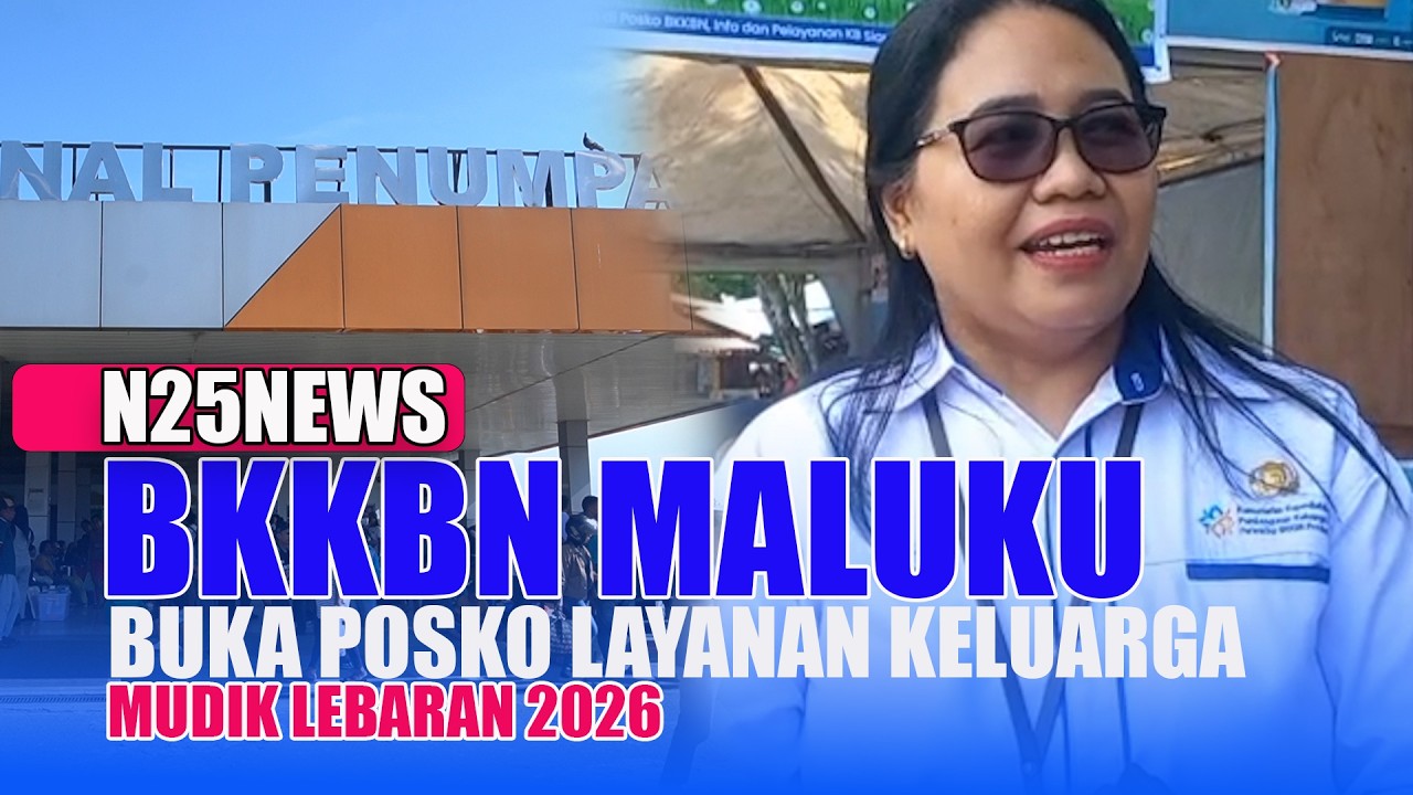 BKKBN MALUKU BUKA POSKO LAYANAN KELUARGA UNTUK MUDIK LEBARAN 2026
