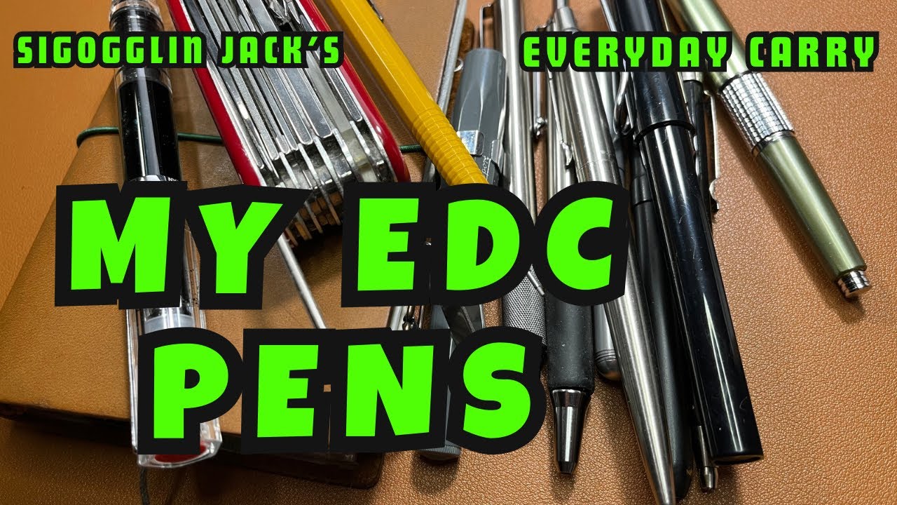My EDC PENS!!!  @georgia_adventurer