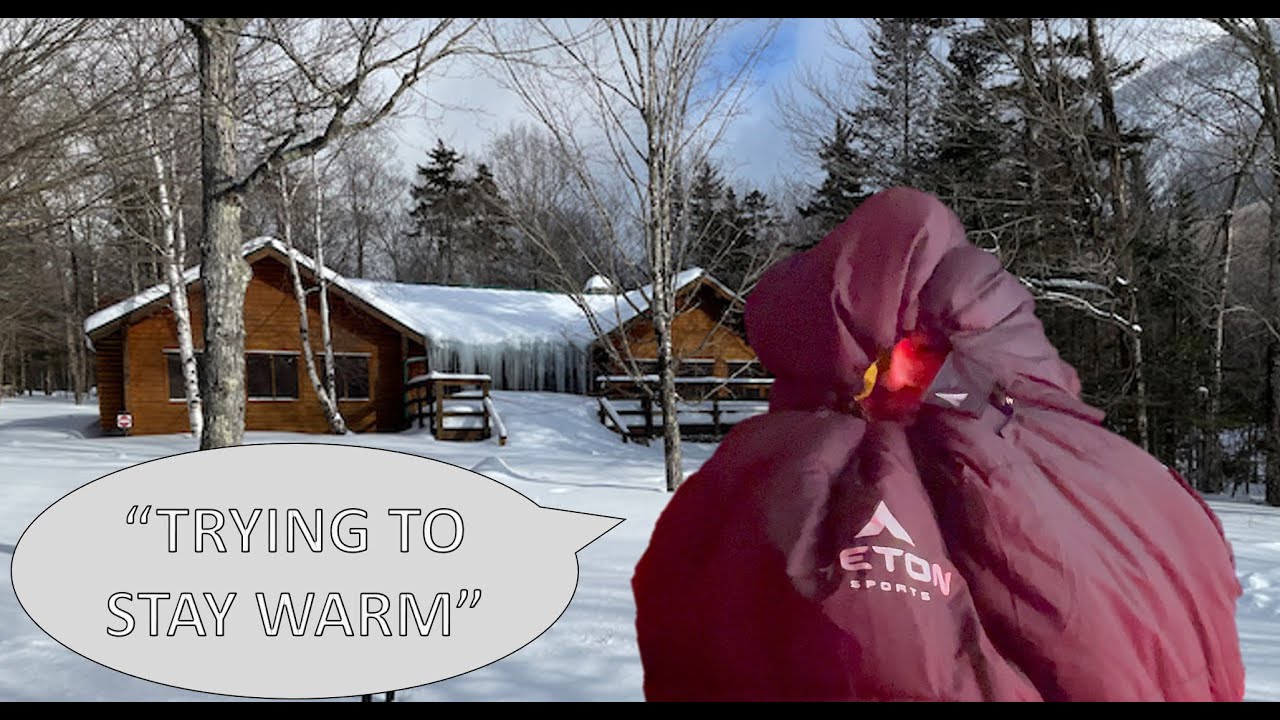 Snow Camping at Franconia Notch State Park- Lafayette Place Campground