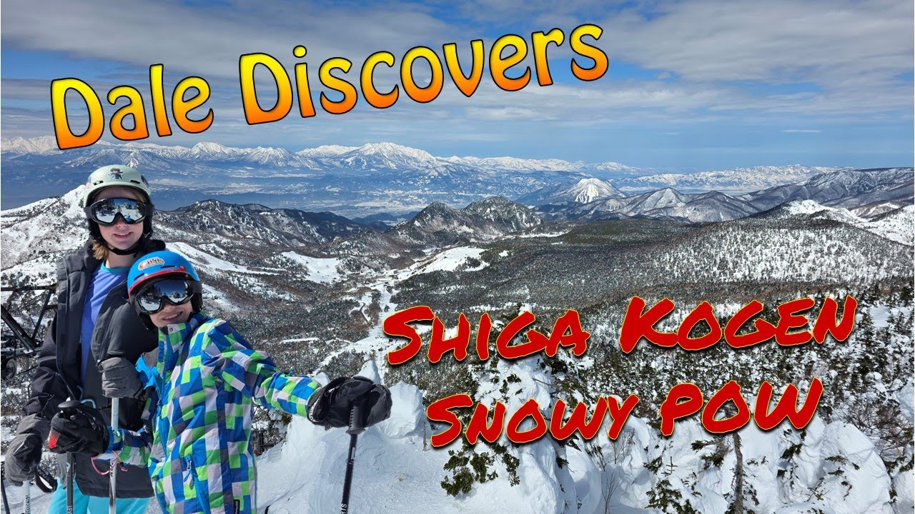 Dale Discovers - Shiga Kogen  snowy pow day Feb 25