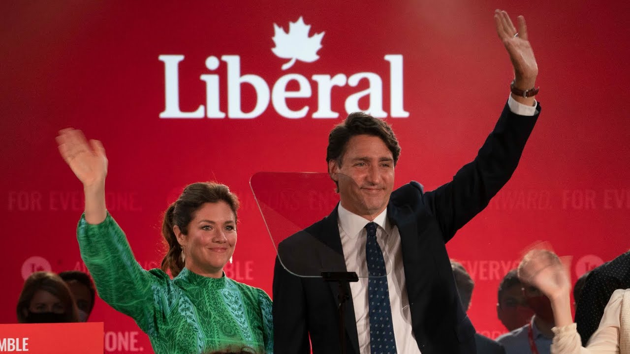 Canadian federal election night in under 7 minutes