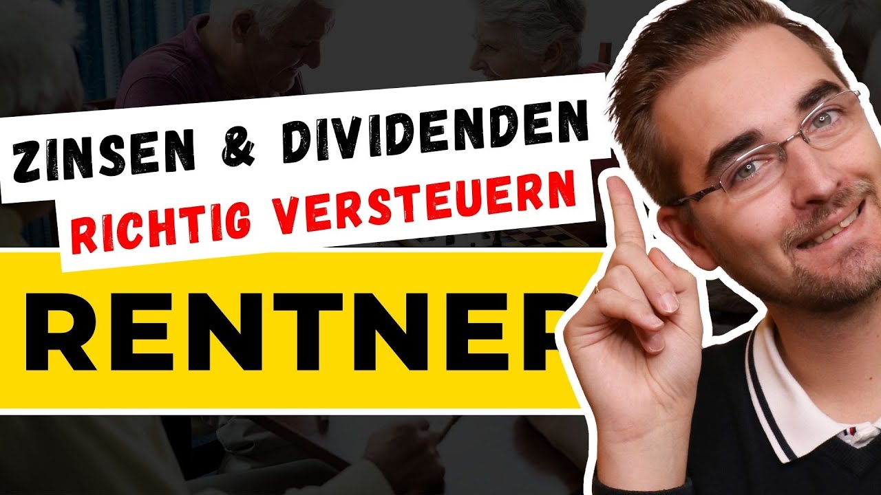 Zinsen und Dividenden: Steuern f&uuml;r Rentner &ndash; Wichtige Tipps | Steuerberater Roland Elias