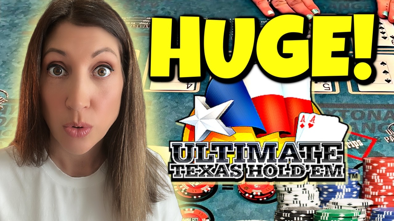 I WAS SHOCKED! 😮 Ultimate Texas Hold 'em Poker