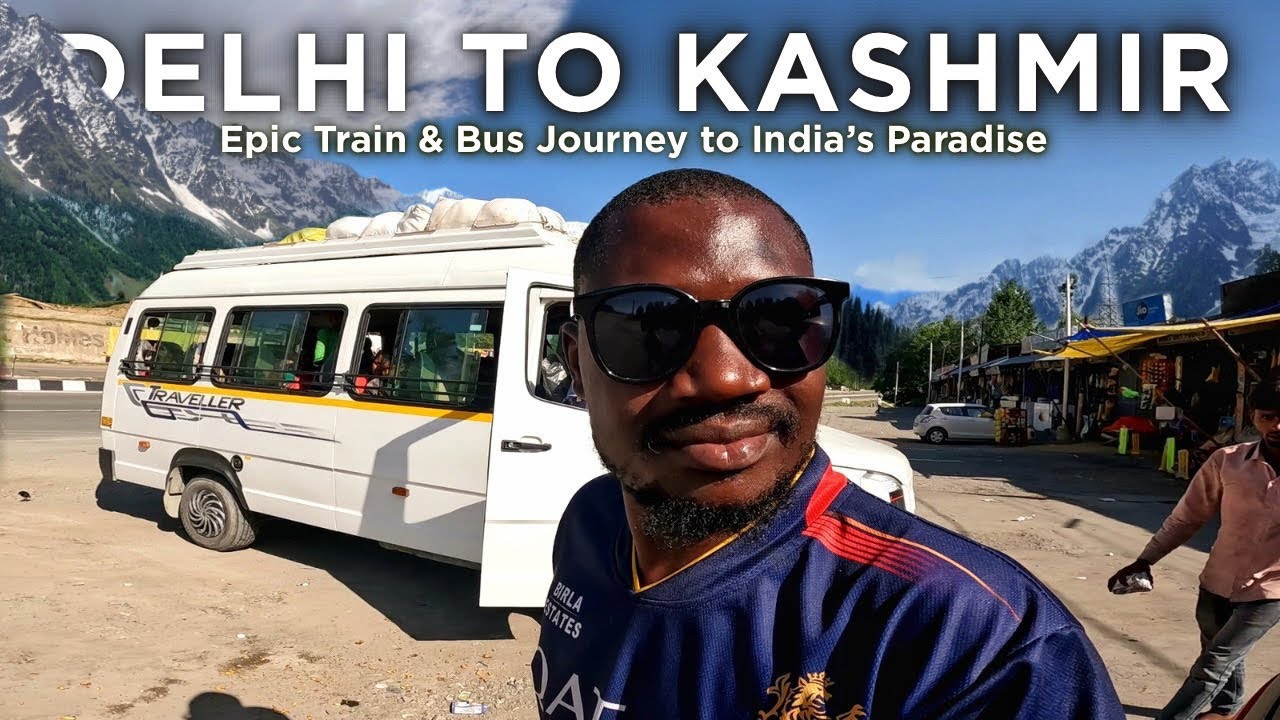 I Was Warned NOT to Go to Kashmir – I Took the Train & Bus Instead 🇮🇳