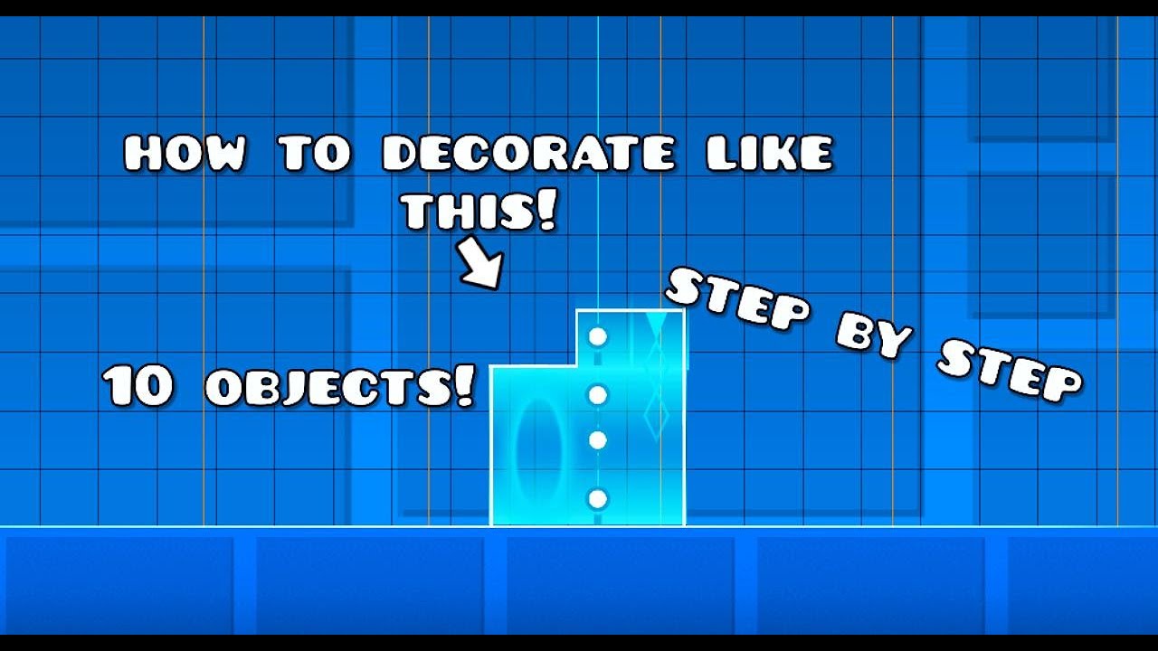 How to decorate ACTUALLY WELL in Geometry Dash 2.208