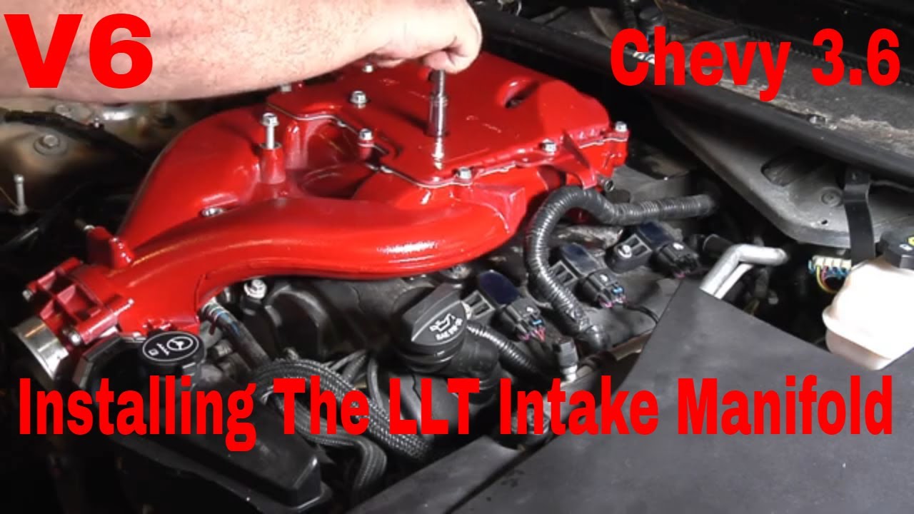 How to install intake manifold LLT 3.6 Chevy V6
