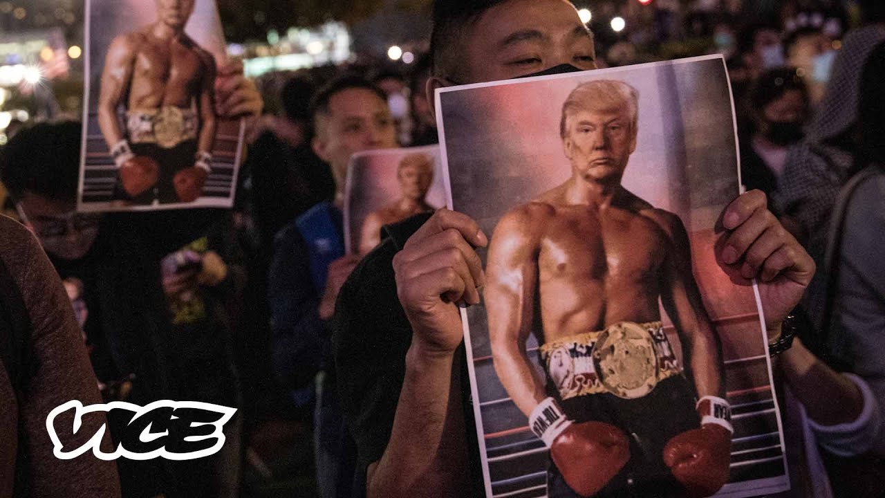 Trump's Fans In Hong Kong Worry About Their Future Under Biden