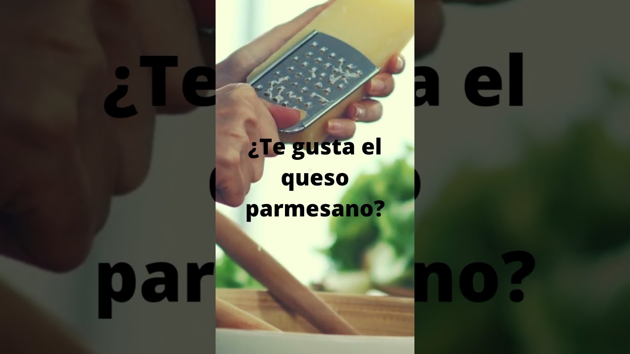 El queso parmesano es delicioso