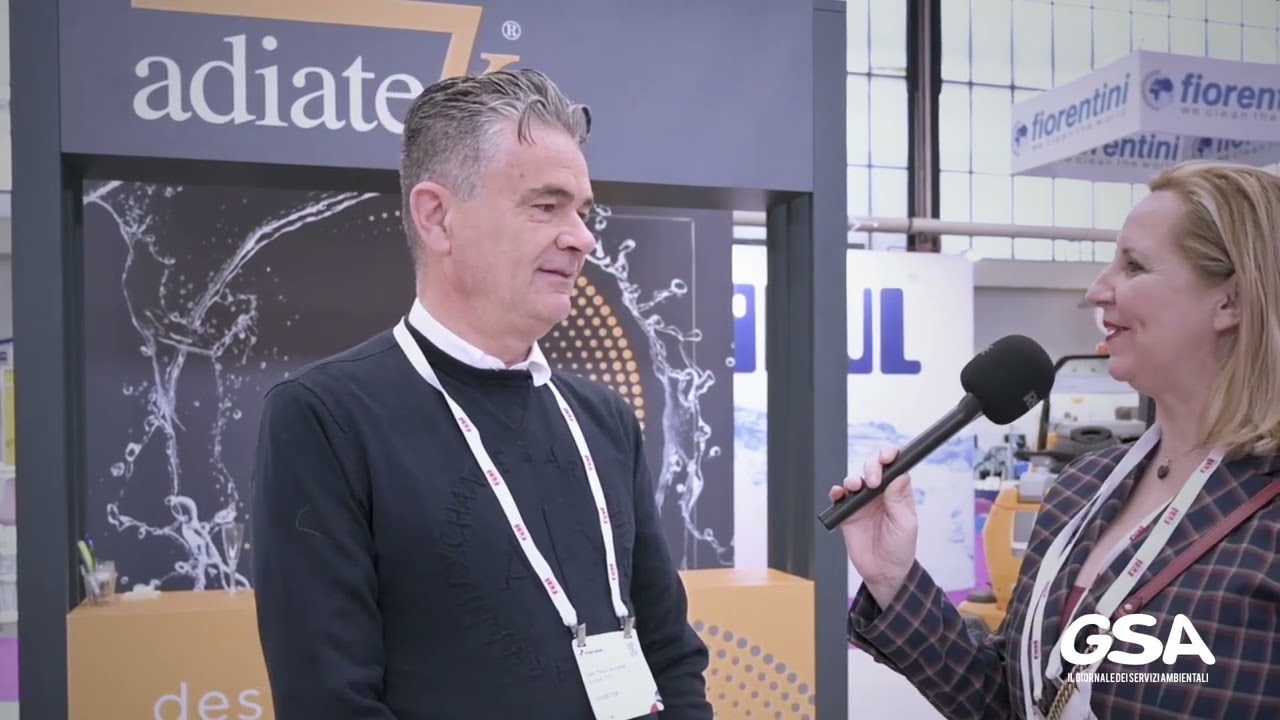Interclean Amsterdam 2024 - Intervista ad Adiatek con Gian Paolo Accadia