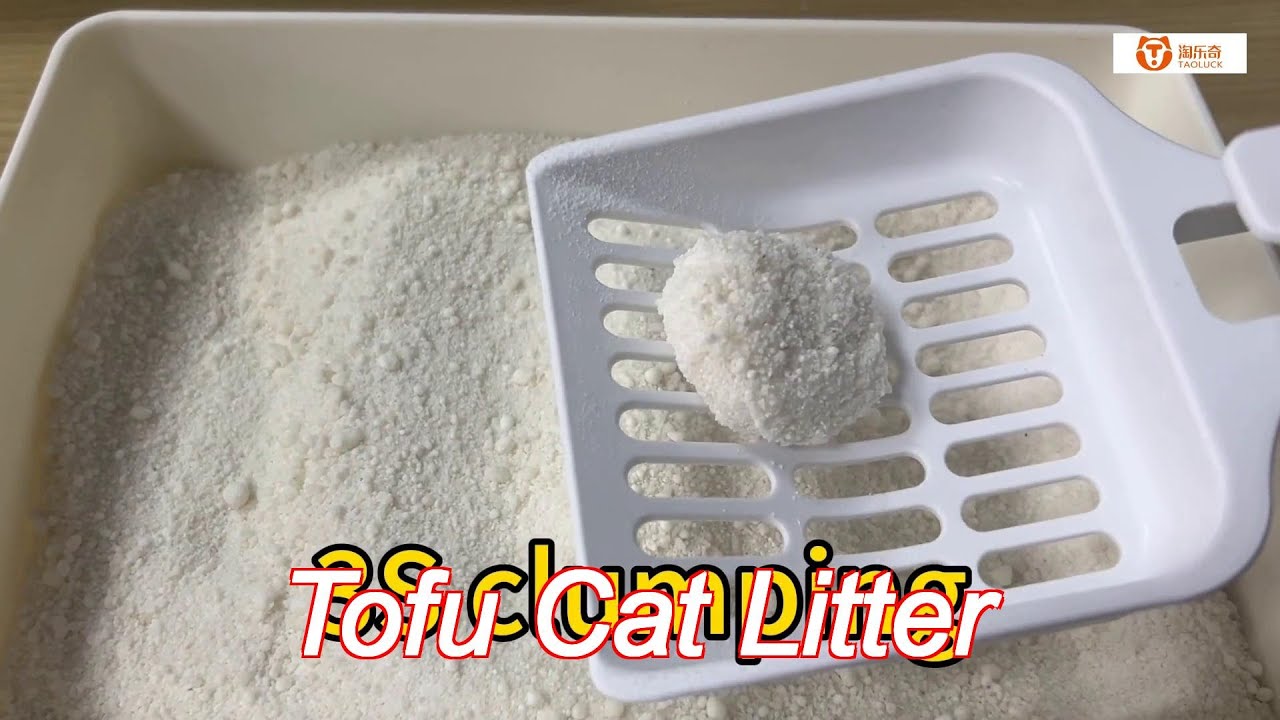 tapioca cat litter excellent water absorption low dust odorless fast