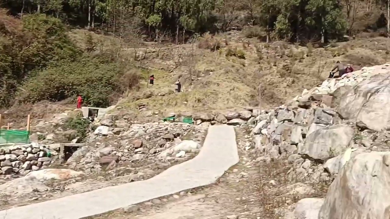 Day 4: Cleaning campaign in Gasa Tshachu #Gasa #Tshachu