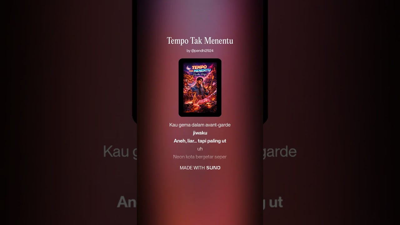 Tempo Tak Menentu
