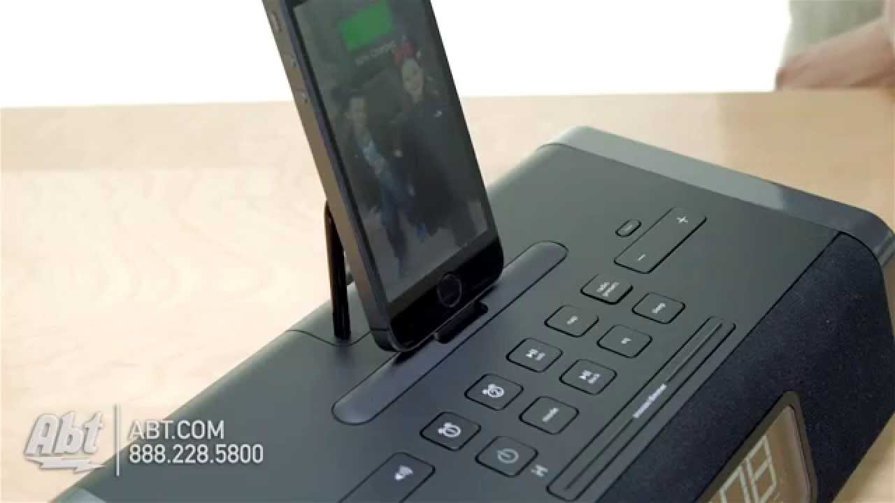 iHome FM Radio Lightning Dock IDL45BC - Overview