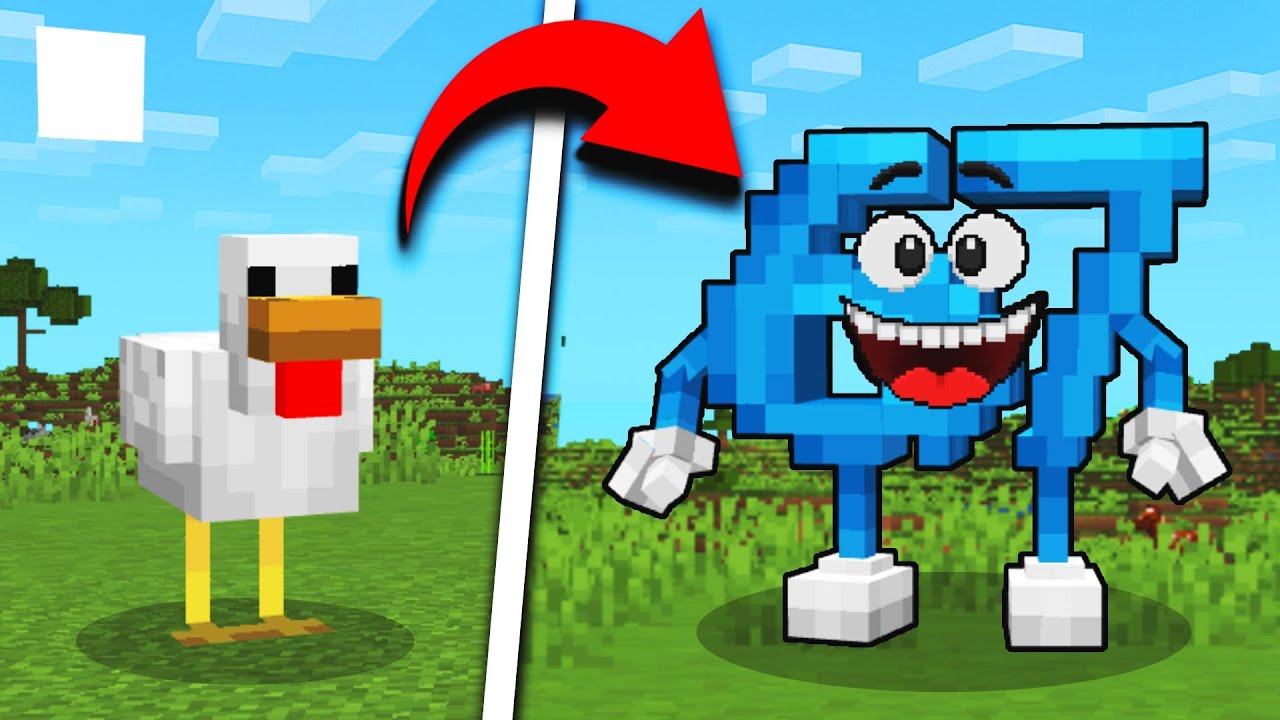 【マイクラ】モブをもっとイタリアンブレインロットに作り直すマインクラフト
