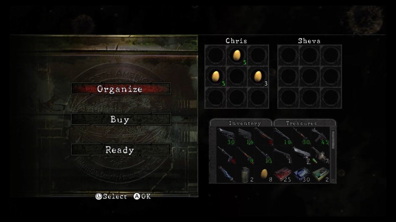 Resident Evil 5 - Item Duplication Glitch (Switch)