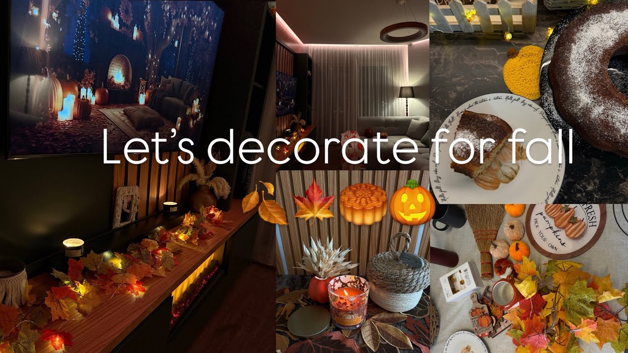 Dekorojme se bashku shtepine per vjeshte🍂🍁🎃 Autumn is here😍