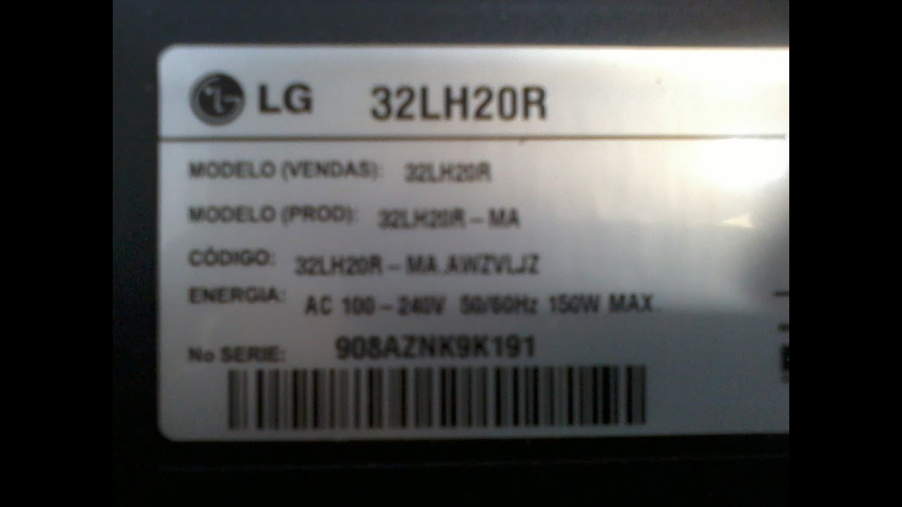 LG 32LH20R não liga, dando um banho, com dica de eletrolítico