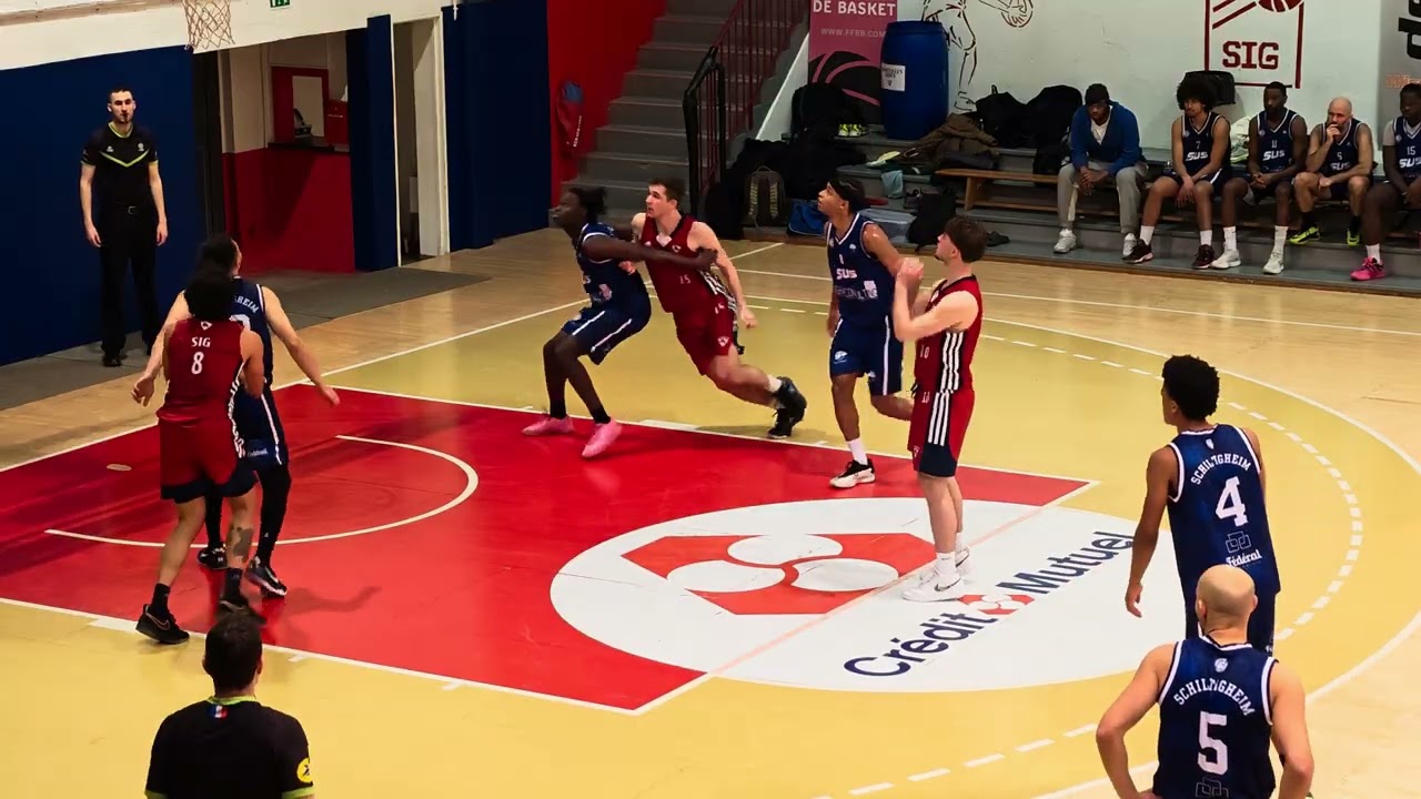 Basket PNM Grand-Est SU Schiltigheim @ SIG - J11 - 4ème QT