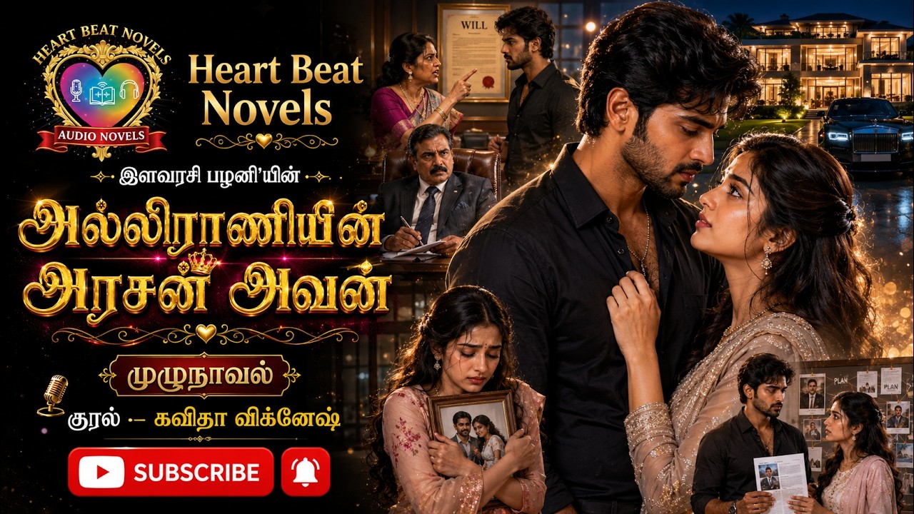 அல்லிராணியின் அரசன் அவன் | Heart Beat Novels | Tamil Audio Novels | Anti heroine story 