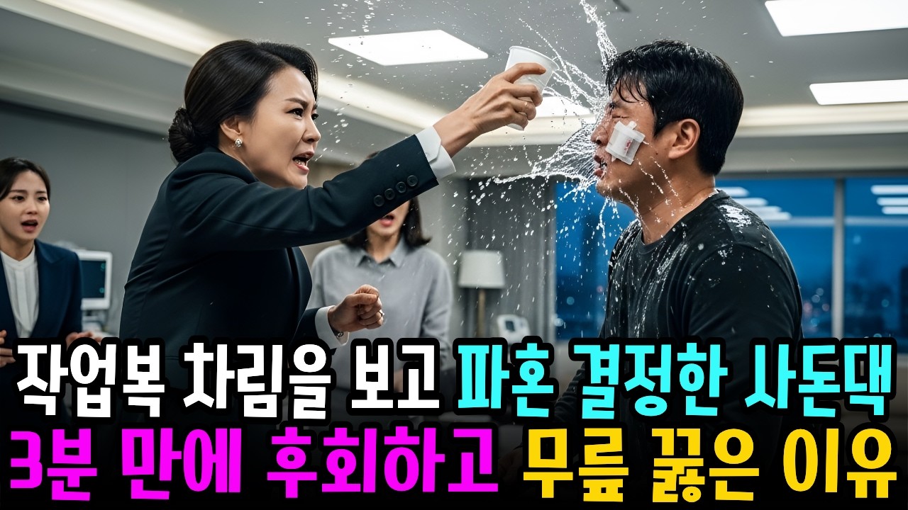 청소부 복장으로 누워있는 나를 보며 파혼 하자는 사돈댁, 3분만에 후회하며 무릎 꿇은 사연..ㅣ노후사연 ㅣ인생사연 ㅣ사연오디오