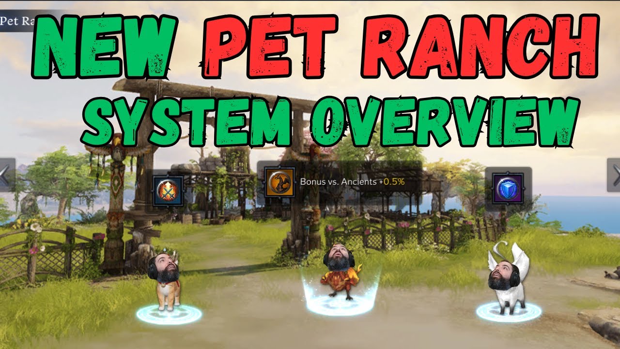 Lost Ark NEW Stronghold Pet Ranch Overview