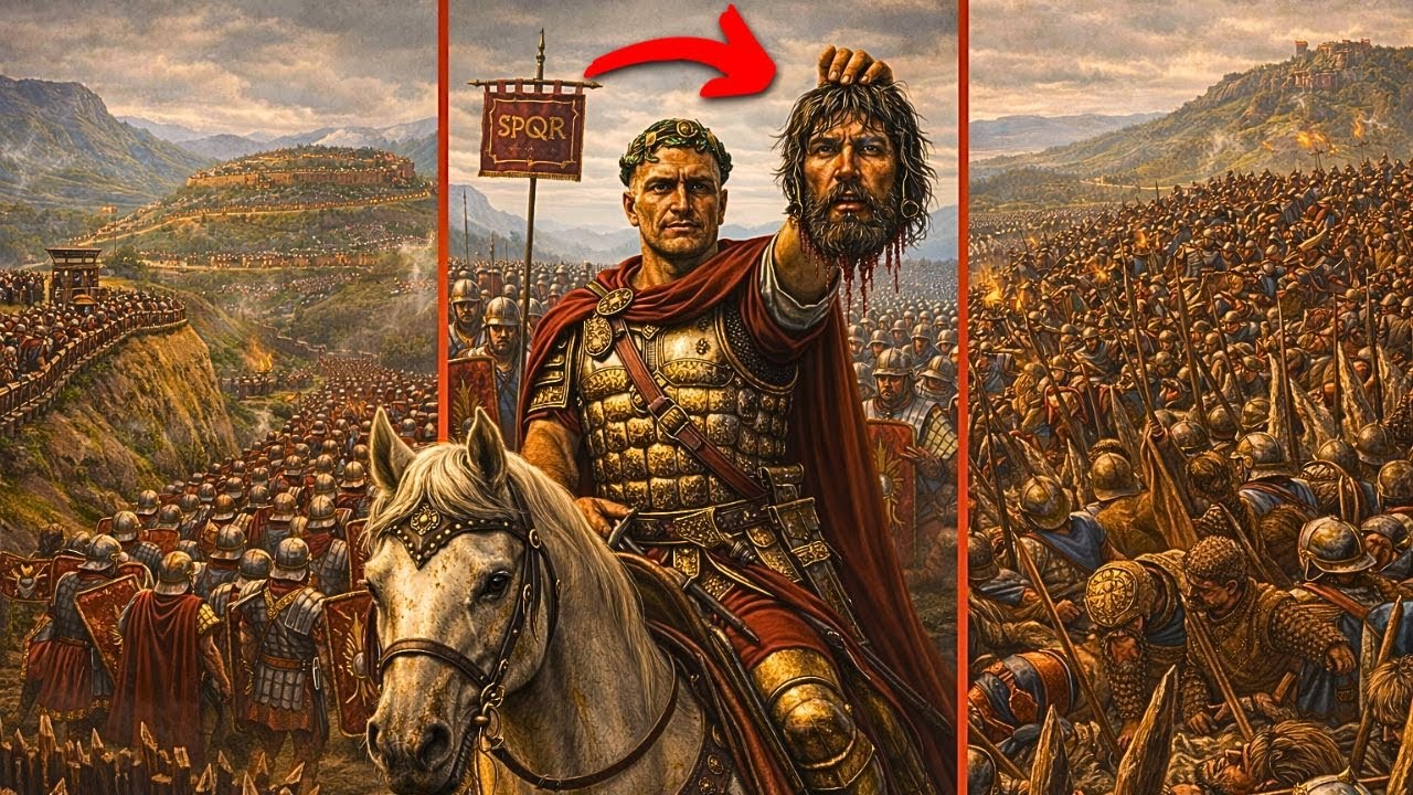 How Julius Caesar Surrounded 250,000 Enemies with Only 60,000 Soldiers | Alesia