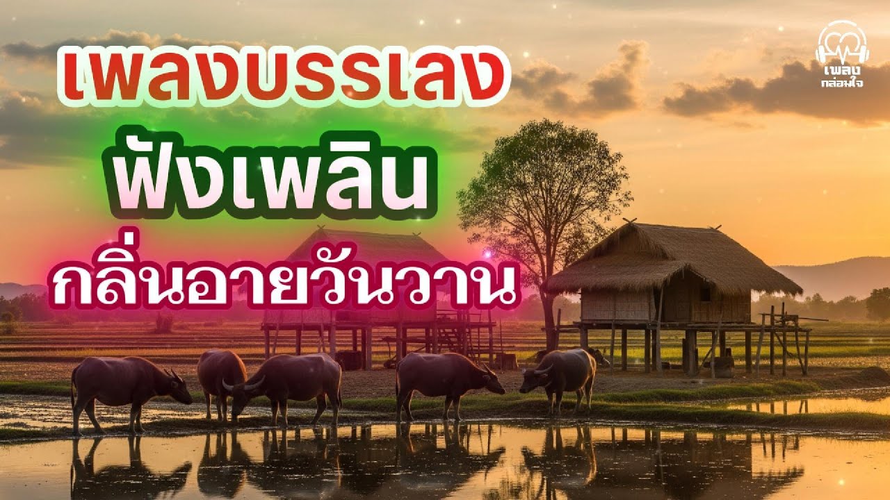 รวมเพลงลูกทุ่งบรรเลงไทย | ฟังเพลิน กลิ่นอายวันวาน