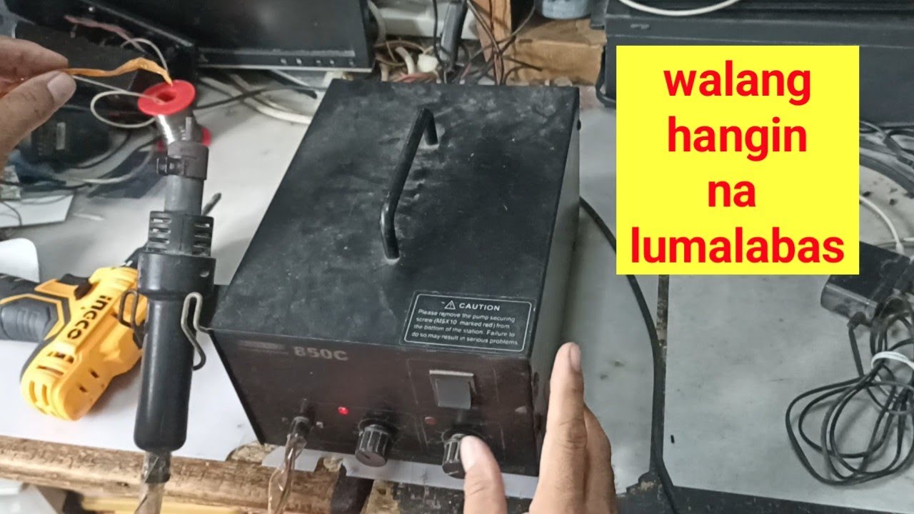 HOT AIR. No Air problem , soldering station