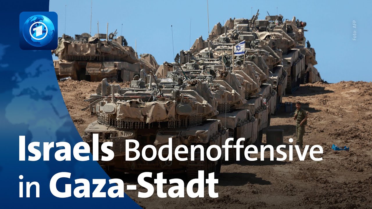 🌍 tagesschau24 Top-Thema, 16.09.2025 | Offensive auf Gaza-Stadt