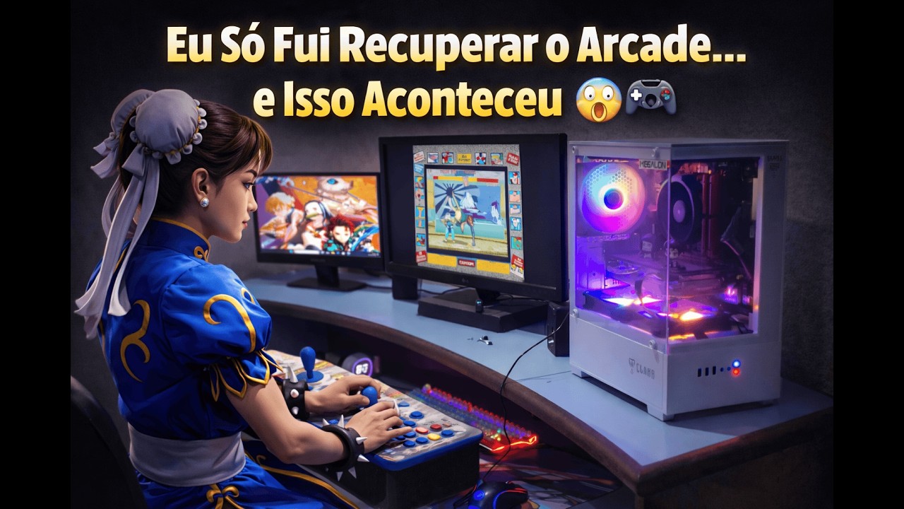 RECUPERANDO O ARCADE DO FERRO VELHO – PARTE 2 🔥🎮