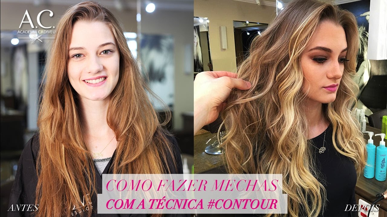Como Fazer Mechas Com a Técnica #Contour