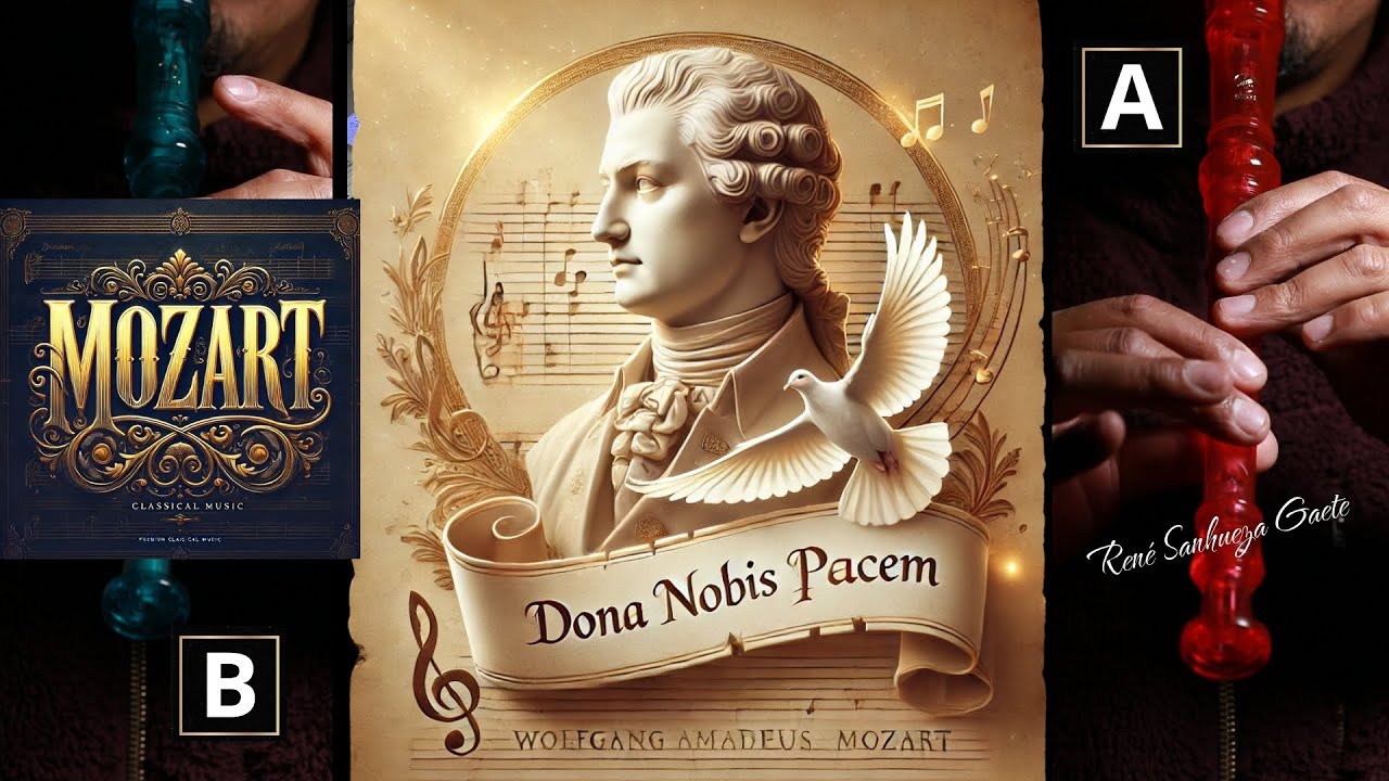 🎶 Wolfgang Amadeus Mozart - Dona Nobis Pacem | Canon Clásico de Paz 🎶