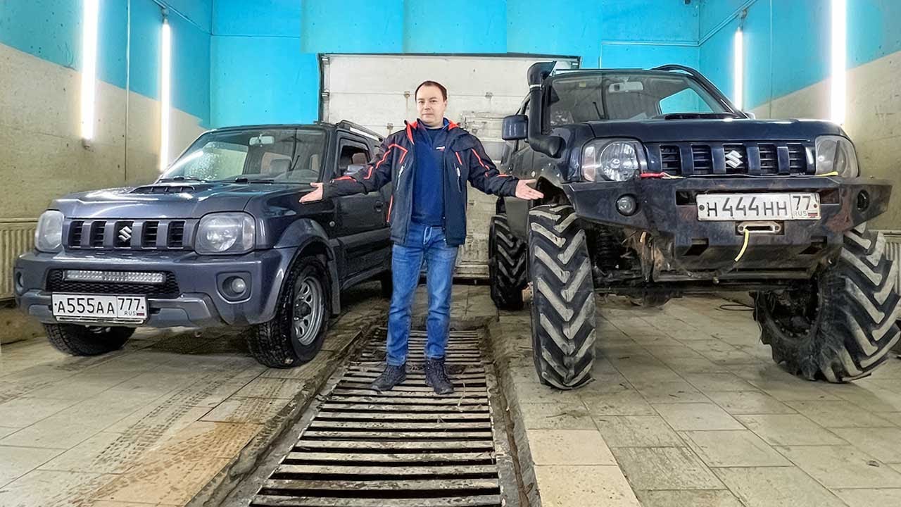 Лютый Suzuki Jimny на 39
