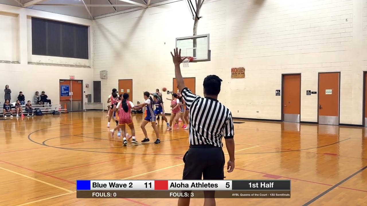 Blue Wave 2 vs Aloha Athletes - 2/25/26 (AYBL Queens of the Court - 13U Semifinals)