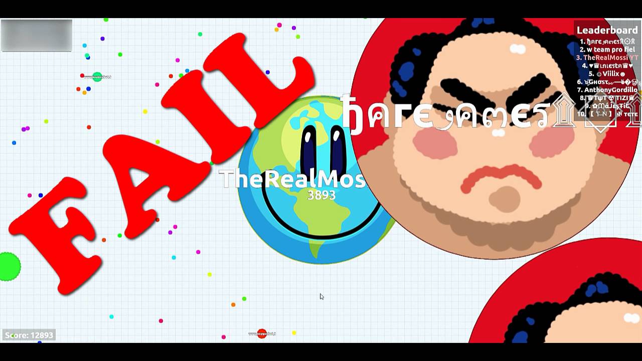 Agar.io - DESTROYING TEAMS #1