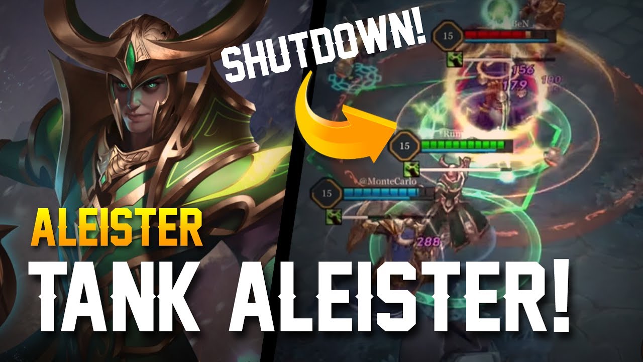 Strike of Kings: TANK ALEISTER!! Aleister Gameplay