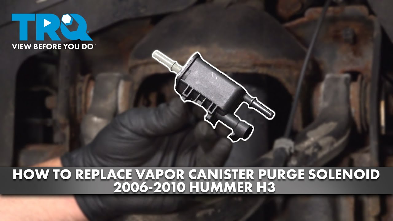 How to Replace Vapor Canister Purge Solenoid 2006-2010 Hummer H3
