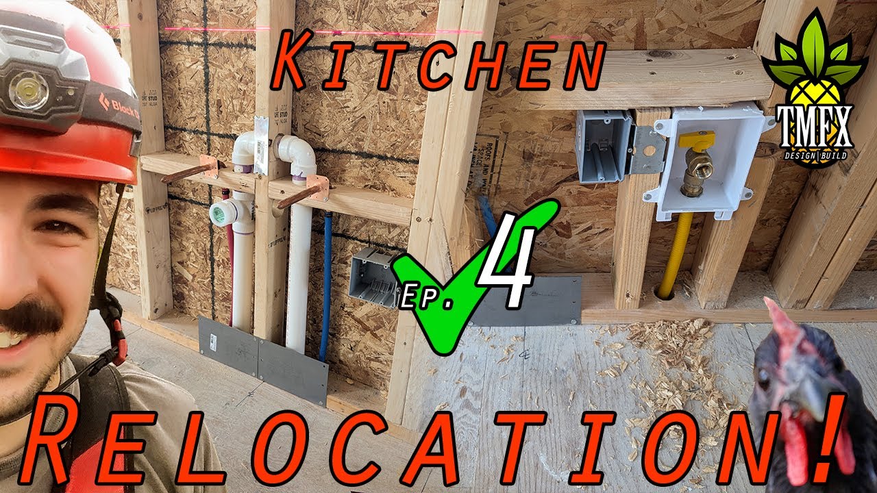 How To Relocate A Kitchen Ep. 4 | Right In The Plumbs!