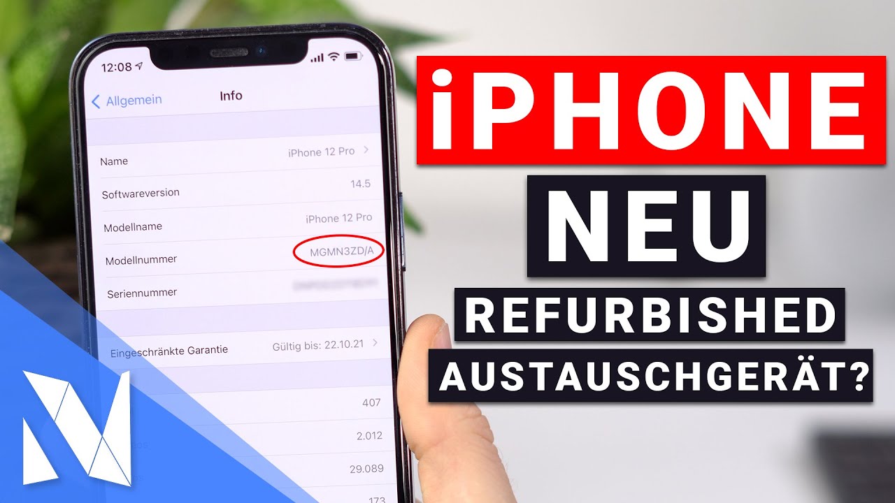 Ist mein iPhone NEU oder REFURBISHED? - So prüfst du es vorm Kauf/Verkauf! | Nils-Hendrik Welk