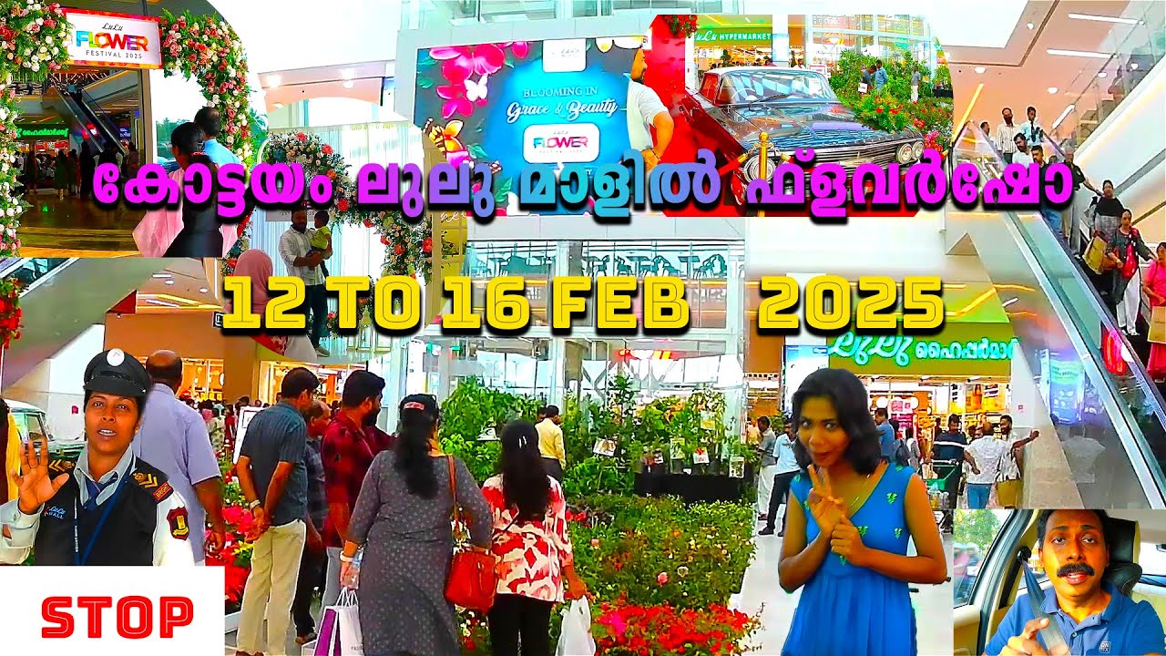 Garden of Wonders: Exploring the Lulu Mall Flower show 2025