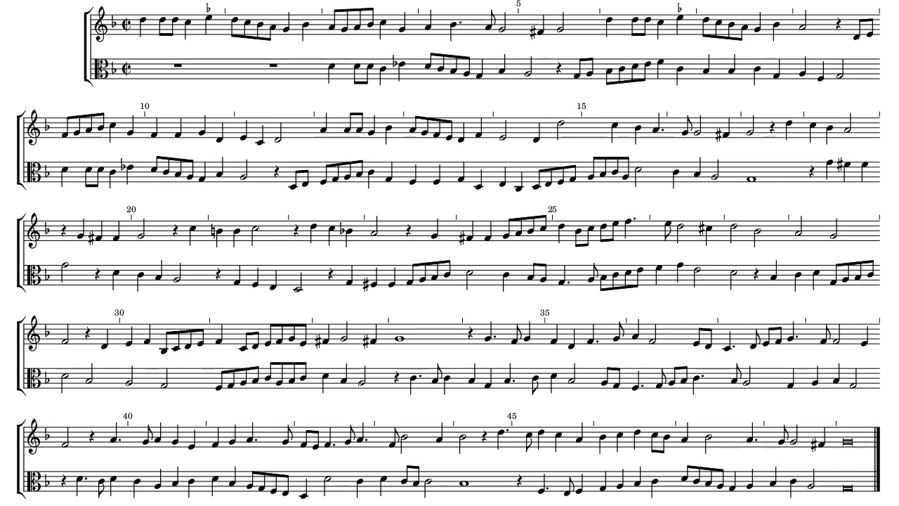 Giovanni Giacomo Gastoldi Bicinium 1 - 3