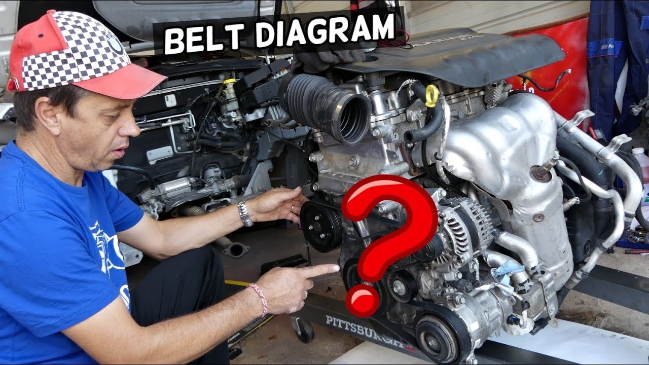 SERPENTINE BELT DIAGRAM JEEP CHEROKEE COMPASS RENEGADE 2.4